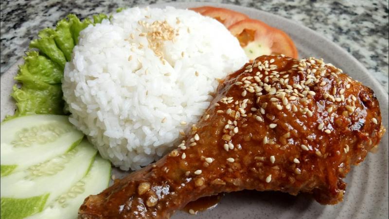 Ảnh minh họa Cơm đùi gà sốt Hạo Nam
