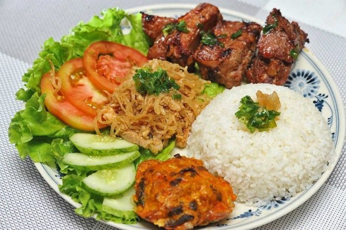 Món cơm tấm Sài Gòn
