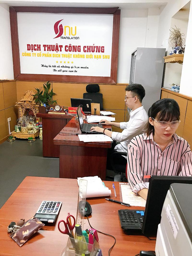 Công Ty Cổ Phần Dịch Thuật Không Giới Hạn SNU