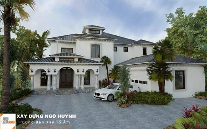 Mẫu thiết kế của công ty xây dựng Ngô Huỳnh