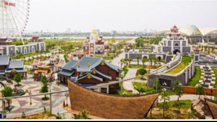Toàn cảnh công viên Châu Á - Asia Park
