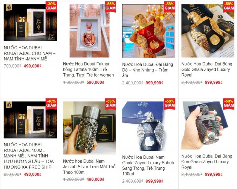 Cửa Hàng Tinh Dầu Nước Hoa Dubai Tân Phú chính hãng