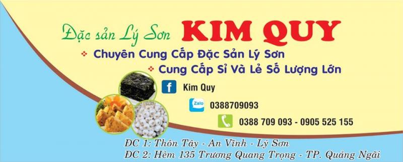 Đặc sản Lý Sơn - Kim Quy
