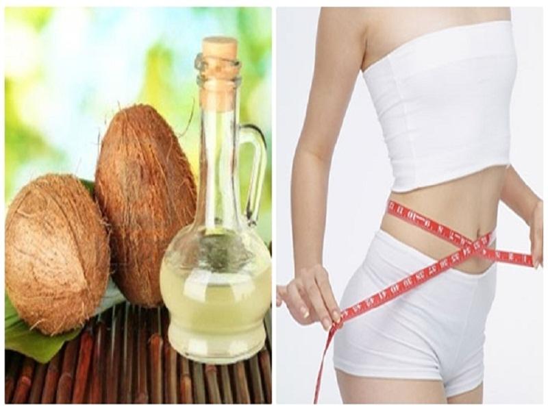Dầu dừa hỗ trợ đắc lực cho các chị em có nhu cầu giảm cân