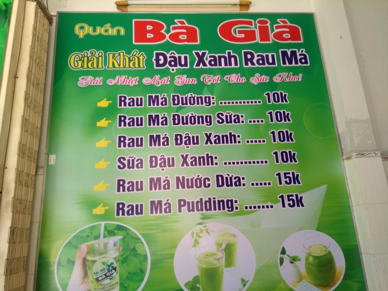 Đậu Xanh Rau Má Bà Già