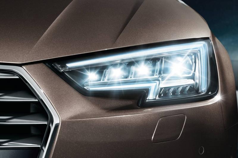 Matrix LED with Laser light