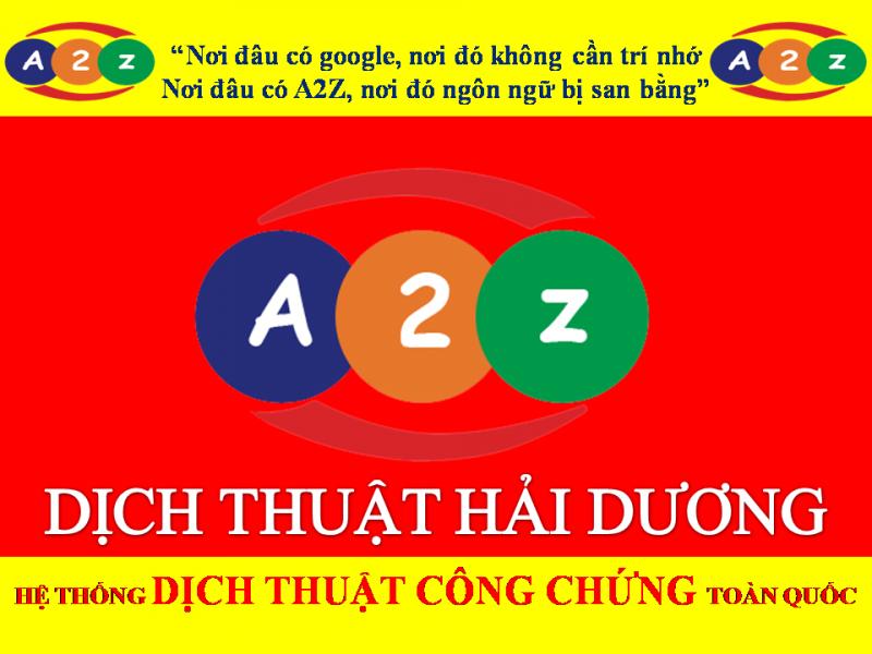 Dịch thuật A2Z Bắc Giang