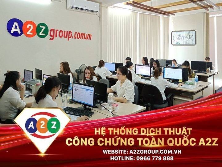Dịch thuật A2Z Bắc Giang