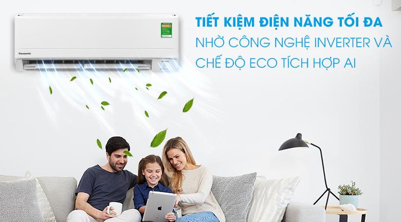 Điều hòa Panasonic Inverter 9040 BTU CU/CS-PU9WKH-8M