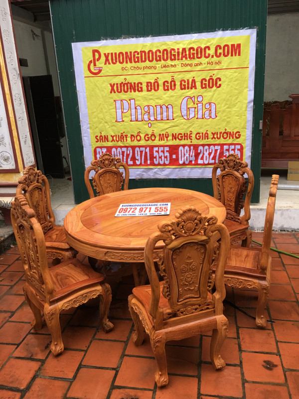 Bàn ghế nội thất Phạm Gia