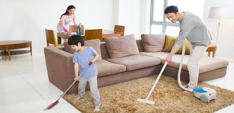 Dọn dẹp nhà cửa