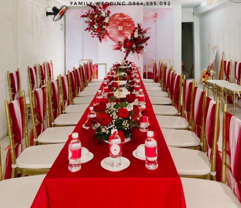 Family Wedding - Trang trí tiệc cưới Nha Trang