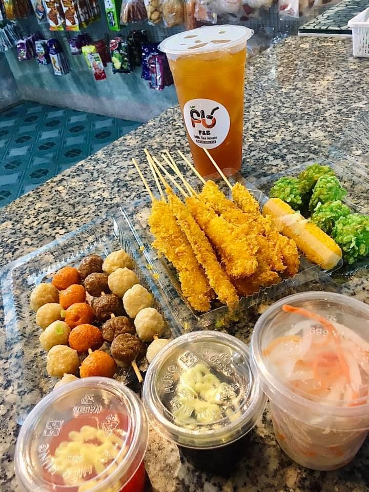 Đồ ăn vặt F&b Milk Tea House