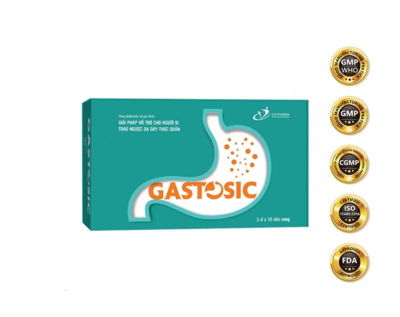 Gastosic ngăn ngừa trào ngược dạ dày biến chứng tái phát
