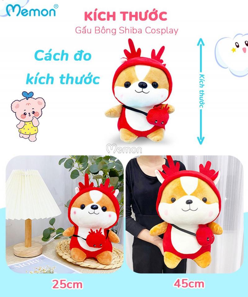 Gấu bông Shiba Cosplay
