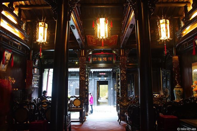 Không gian bên trong ngôi nhà cổ Tân Ký
