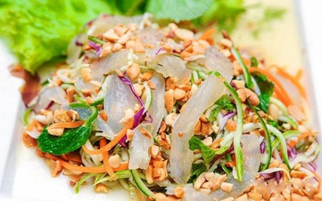 Gỏi cá mai thơm giòn