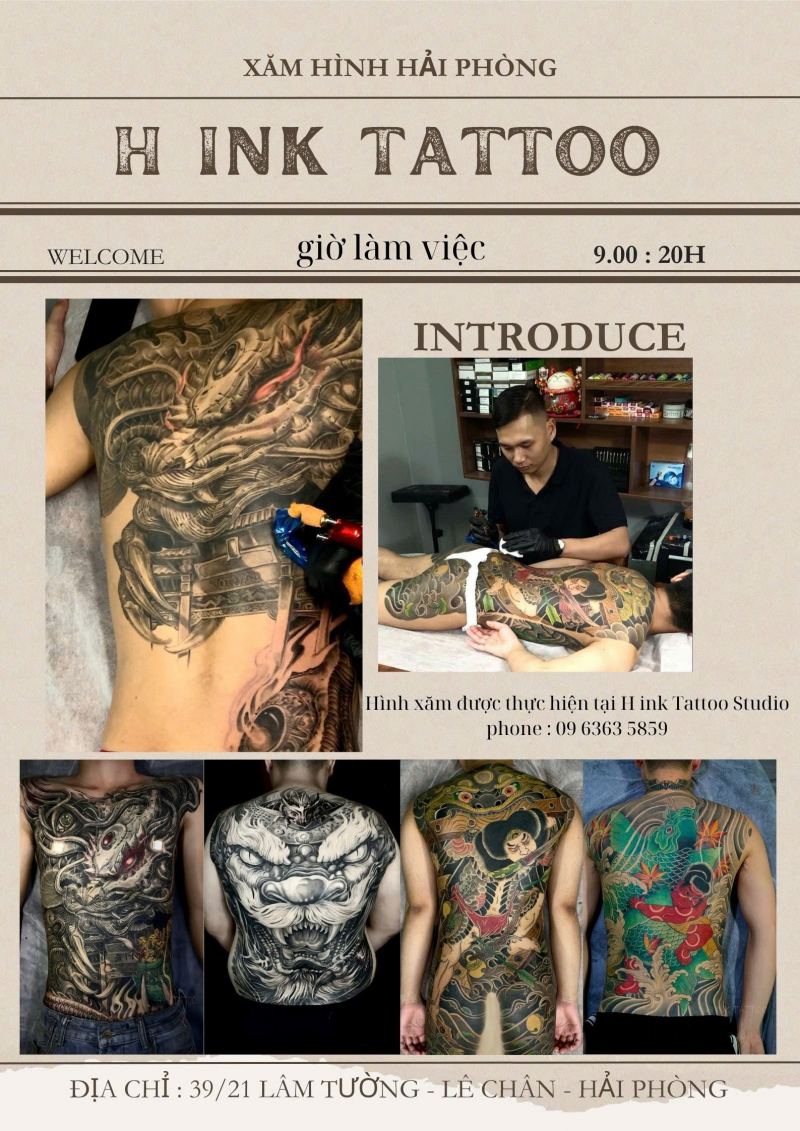 H ink Tattoo Studio