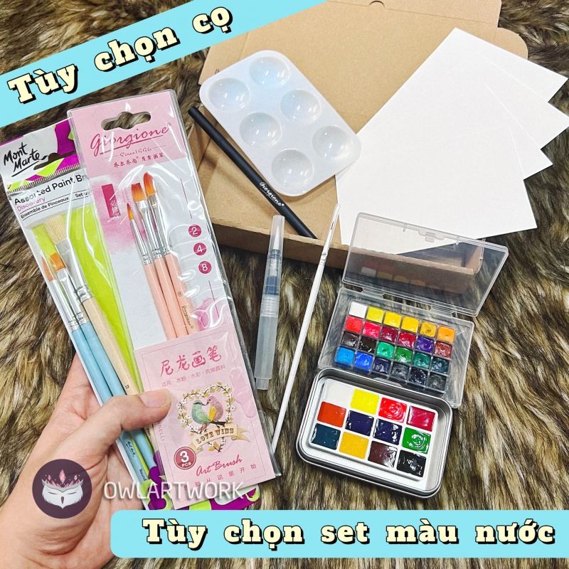 Họa cụ Cú Tuyết