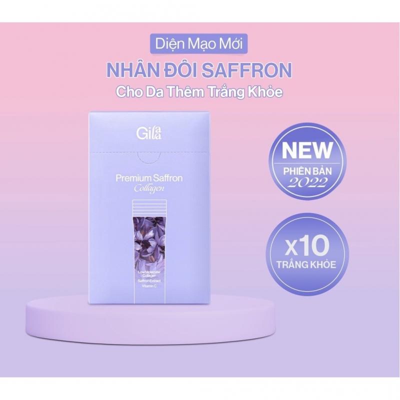 Hộp bột uống Collagen cao cấp kết hợp Saffron