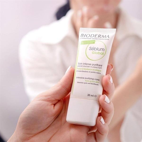 Kem dưỡng ngăn ngừa mụn & thâm da Bioderma Sebium Global