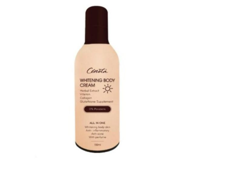 Kem Body Cenota Whitening Body Cream dưỡng ẩm, trắng da toàn thân