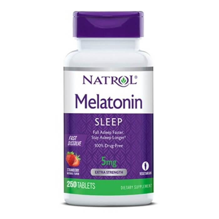 Kẹo ngậm Natrol Melatonin 5mg