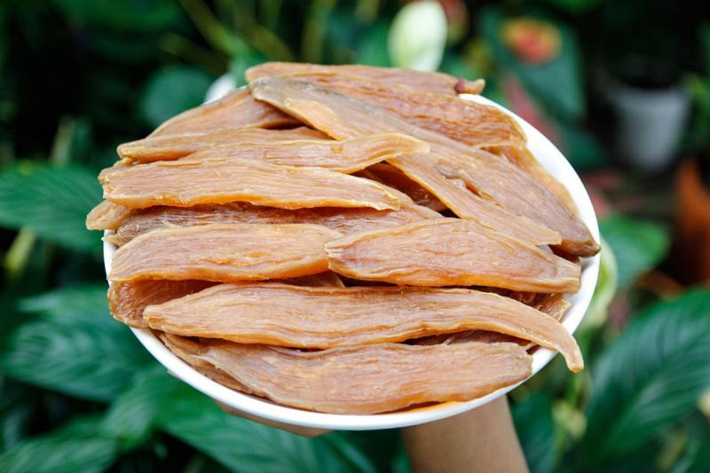 Đặc sản khoai deo ở Quảng Bình