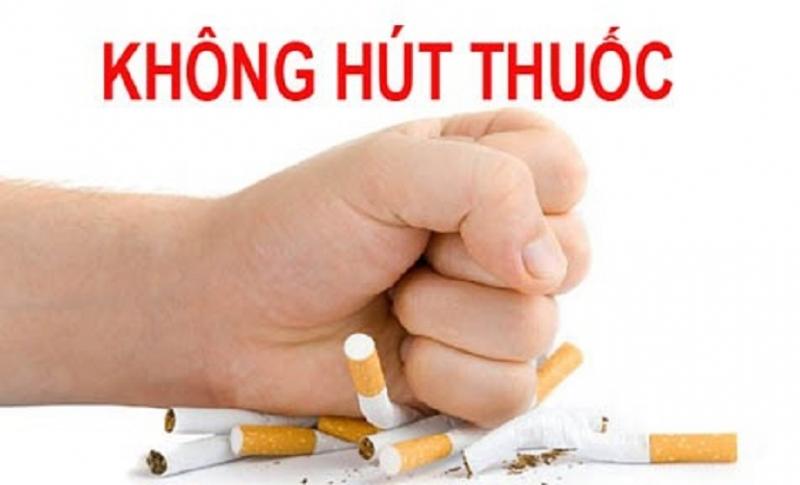 Nói không với thuốc lá