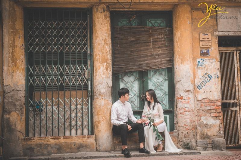 Ảnh chụp Khu vực quanh hồ Hoàn Kiếm và phố cổ (Nguồn: yeumedia.vn)