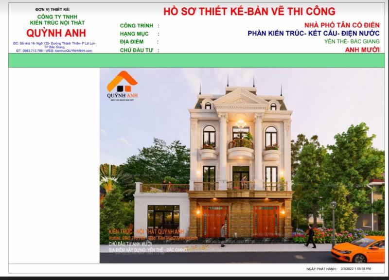Kiến trúc Nội thất Quỳnh Anh