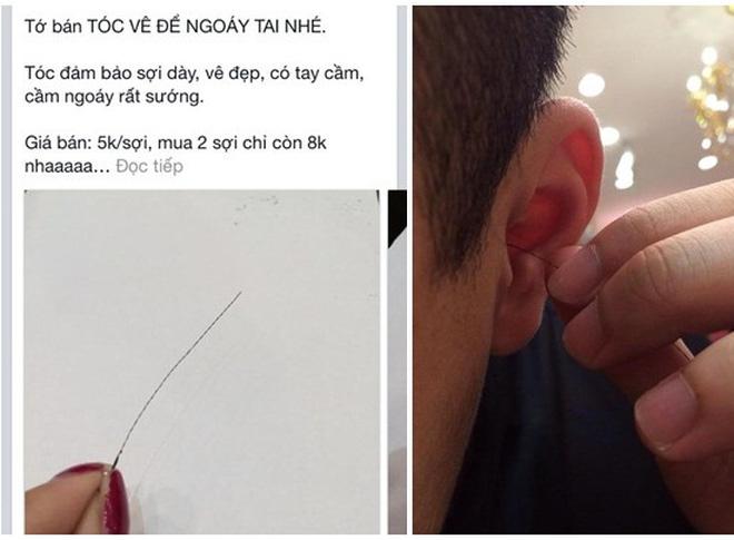 Kinh doanh tóc ngoáy tai