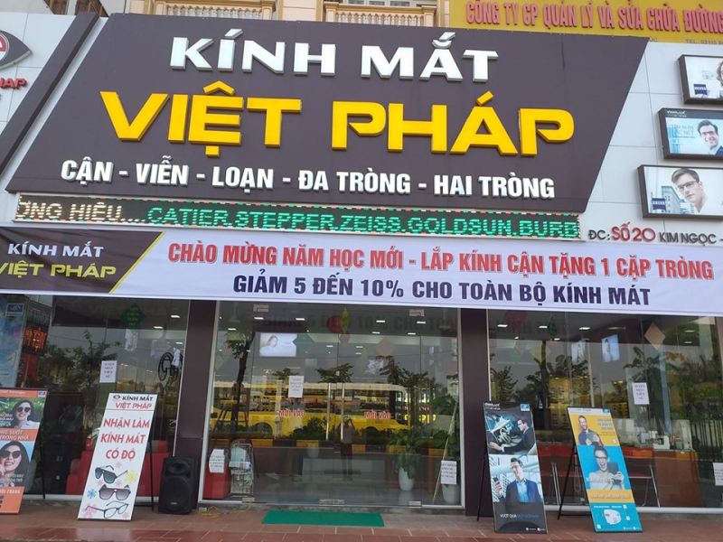 Kính Mắt Việt Pháp