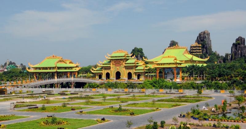 Khung cảnh hùng vĩ với thiết kế độc đáo