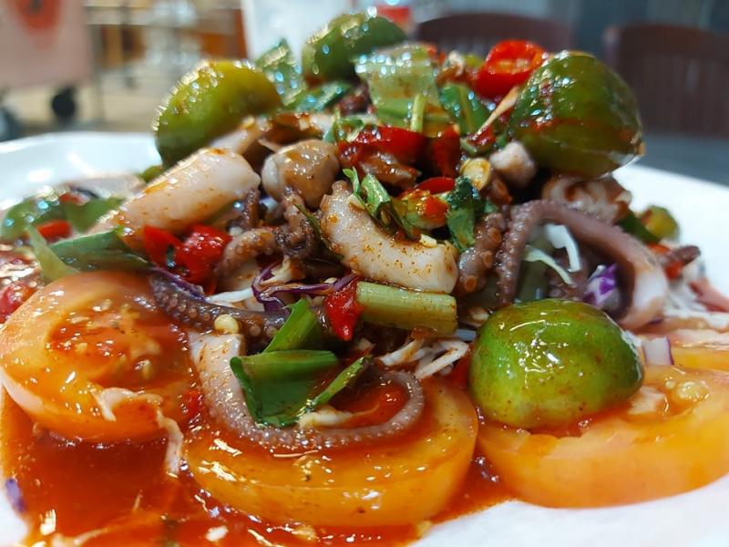 Lắc Kiu - Bạch Tuộc Cay Phô Mai