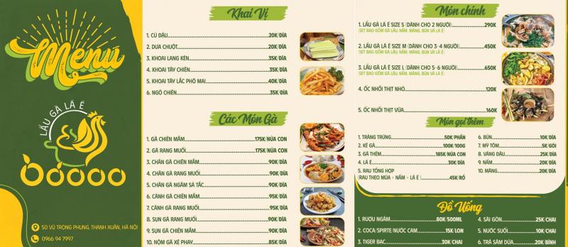 Lẩu Gà Lá É Ò ó O o O