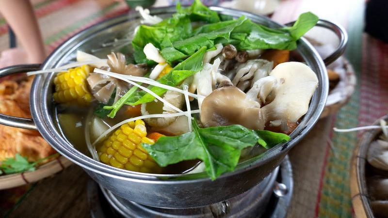 Món lẩu rau