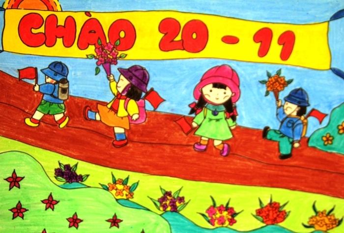 Lễ mít tinh chào mừng ngày 20/11
