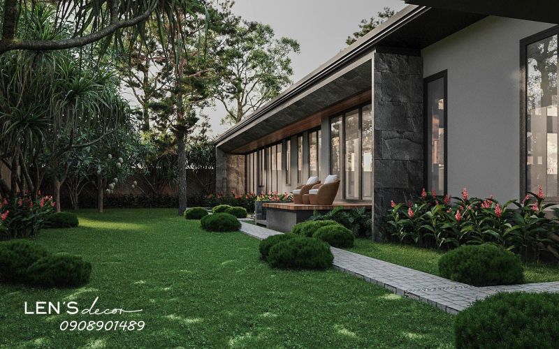 Thiết kế ngoại thất Len's Decor