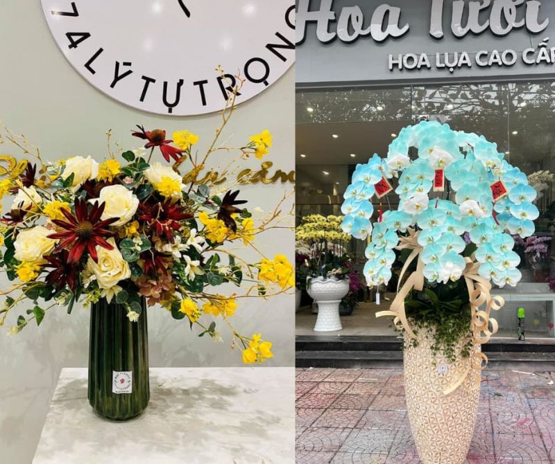 Dòng hoa lụa tại MAI Flower