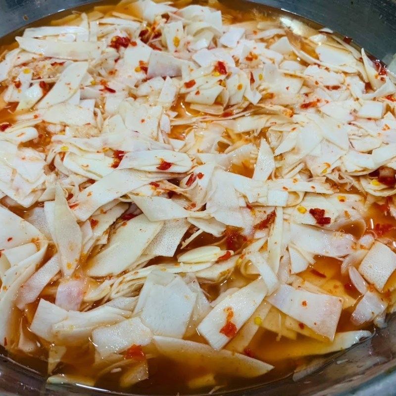 Măng ngâm giấm chua ngọt