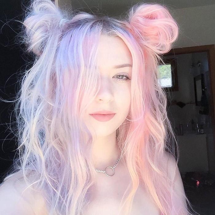 Màu tím pastel