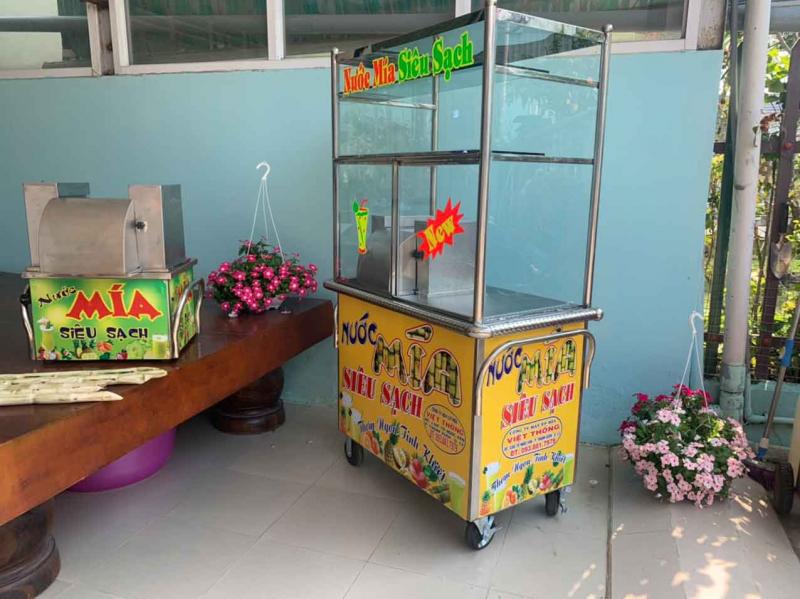 Máy ép nước mía siêu sạch Việt Thống