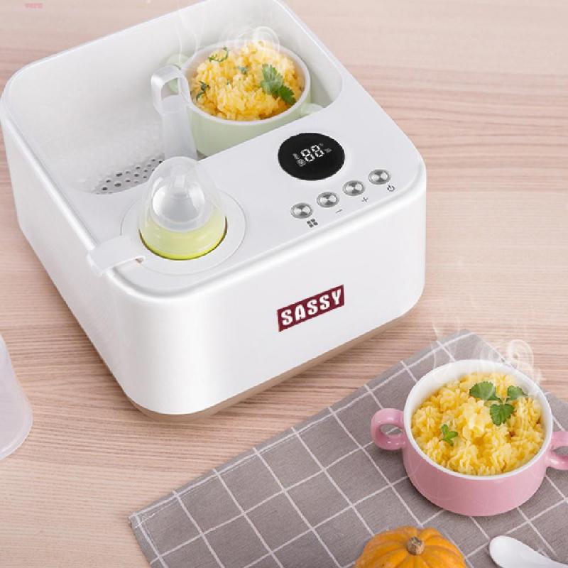 Máy hâm sữa và tiệt trùng bình sữa 2 trong 1 Sassy 320E