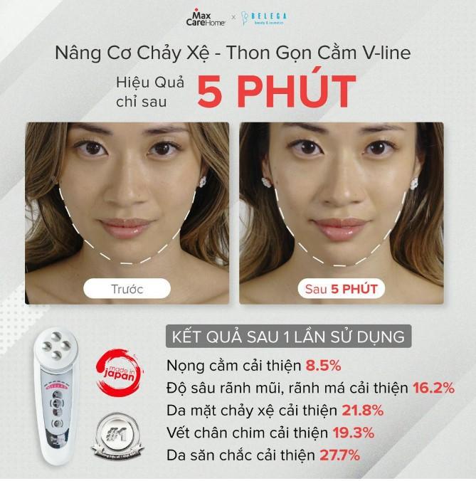 Máy nâng cơ đẩy tinh chất Belega Cellcure 4T Plus