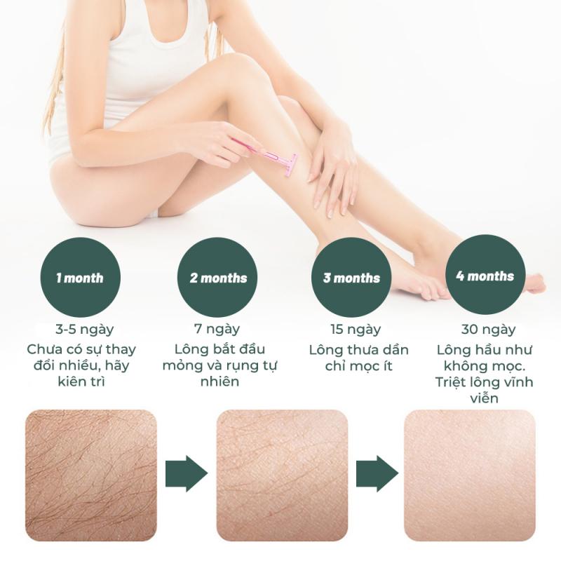 Máy triệt lông mini vĩnh viễn cầm tay Lescolton