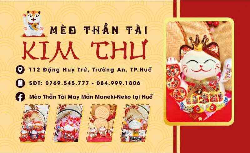 Mèo Thần Tài May Mắn Maneki Neko
