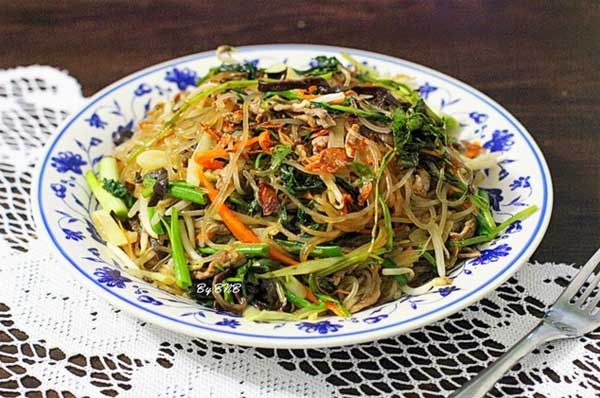 Miến xào thâp cẩm