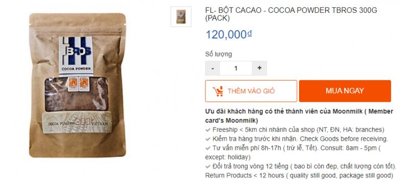 Moonmilk - Siêu thị thực phẩm sạch