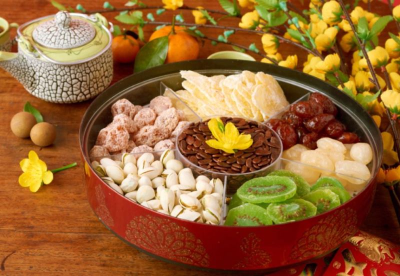 Bánh mứt cho không khí Tết thêm phần nhộn nhịp